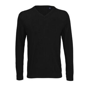 NEOBLU 03987 - Sullivan Men V Neck Sweater Deep Black