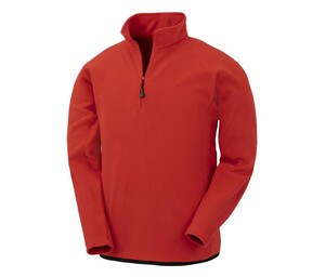 Result RS905X - Zip-neck fleece in recycled polyester