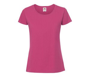 FRUIT OF THE LOOM SC200L - Ladies' T-shirt Fuchsia