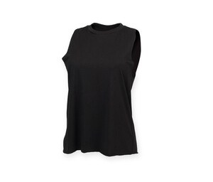 SF Women SK232 - WOMEN’S HIGH NECK SLASH ARMHOLE VEST