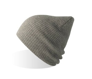 ATLANTIS HEADWEAR AT237 - Long and warm beanie Light Grey Melange