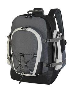 Shugon SH1797 - Monte Rosa Classic Travel Rucksack Dark Grey/Black/Light Grey