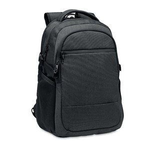 GiftRetail MO2047 - HANA 600D RPET laptop backpack Black