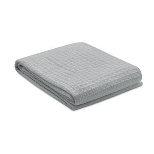 GiftRetail MO2049 - GUSTO Cotton wafle blanket 350 gr/m²