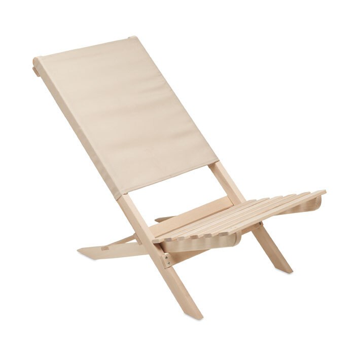 GiftRetail MO6996 - MARINERO Foldable wooden beach chair