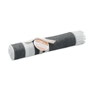 GiftRetail MO2058 - WAVE SEAQUAL® hammam towel 100x170 Grey