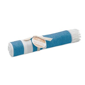 GiftRetail MO2058 - WAVE SEAQUAL® hammam towel 100x170 Turquoise