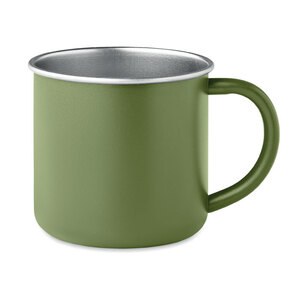 GiftRetail MO2226 - CARIBU Recycled stainless steel mug Dark Green