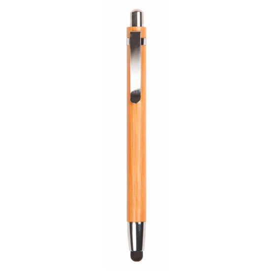 EgotierPro 33517 - Bamboo Metal Pen with Touch Pointer BAMBOO