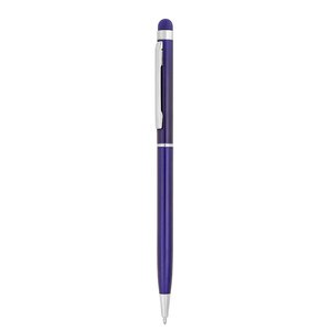 EgotierPro 32547 - Aluminum Touchscreen Pen in Various Colors MANCHESTER Blue