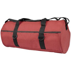 EgotierPro 36031 - 600D Polyester Sports Bag with Reinforced Strap JEANS ROJ