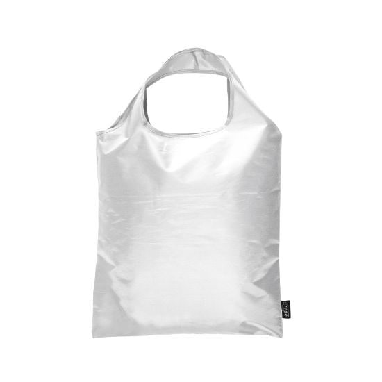 EgotierPro 50046 - Foldable Shopping Bag with Folding Pocket CLIMATE