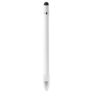 EgotierPro 53501 - Recycled Aluminum Infinite Pencil with Rubber MILELE White