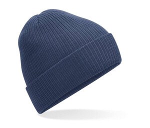 BEECHFIELD BF376R - POLYLANA® RIBBED BEANIE Steel Blue