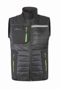 U-Power UPFU278 - Men's Wall bodywarmer Asphalt Grey Green