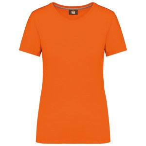 WK. Designed To Work WK307 - Ladies antibacterial short sleeved t-shirt