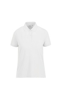 B&C CGPW465 - MY ECO POLO 65/35 Ladies’ short sleeves White