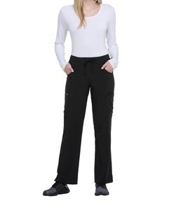 Dickies Medical DKE010 - Ladies’ mid-rise drawstring trousers Black