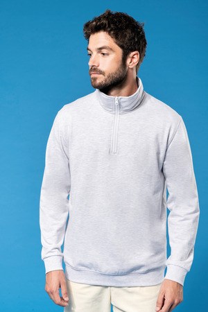 Kariban K478 - Zipped neck sweatshirt