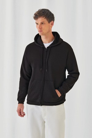 B&C CGWUI25 - Zipped hooded sweatshirt ID.205