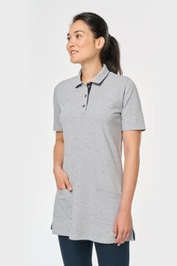 WK. Designed To Work WK209 - Ladies’ short-sleeved longline polo shirt