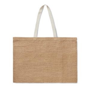 GiftRetail MO6438 - FULLA Jute shopping bag