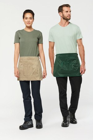 WK. Designed To Work WK841 - Unisex eco-friendly short gardening apron