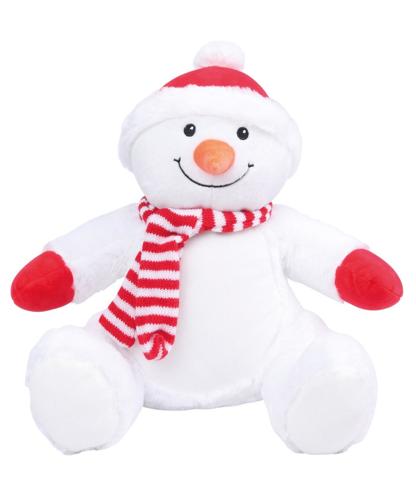 snowman cuddly toy