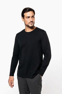 Kariban Premium PK302 - Mens crew neck long-sleeved Supima® t-shirt