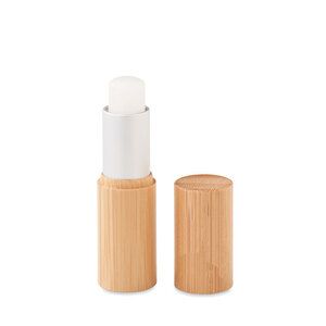 GiftRetail MO6752 - GLOSS LUX Lip balm in bamboo tube box