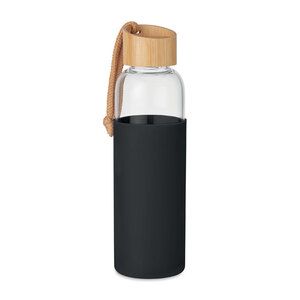 GiftRetail MO6845 - CHAI Glass Bottle 500 ml in pouch