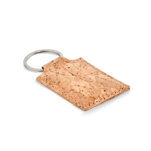 GiftRetail MO6878 - CONCON Rectangular cork key ring