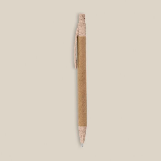 EgotierPro 39015 - Eco-Friendly Cardboard and Wheat Fiber Pen HILL