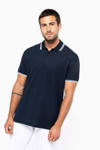 Kariban K272 - Mens 2 striped short sleeved poloshirt