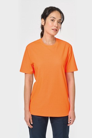 WK. Designed To Work WK308 - Unisex eco-friendly polycotton short sleeved t-shirt