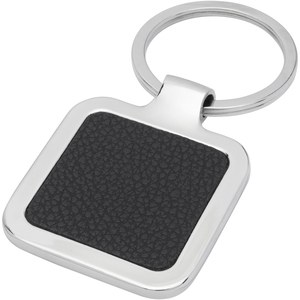 GiftRetail 118128 - Piero laserable PU leather squared keychain