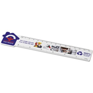 PF Concept 210458 - Tait 15 cm house-shaped recycled plastic ruler