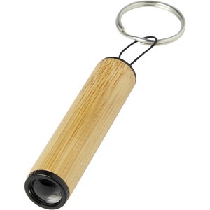 GiftRetail 104567 - Cane bamboo key ring with light